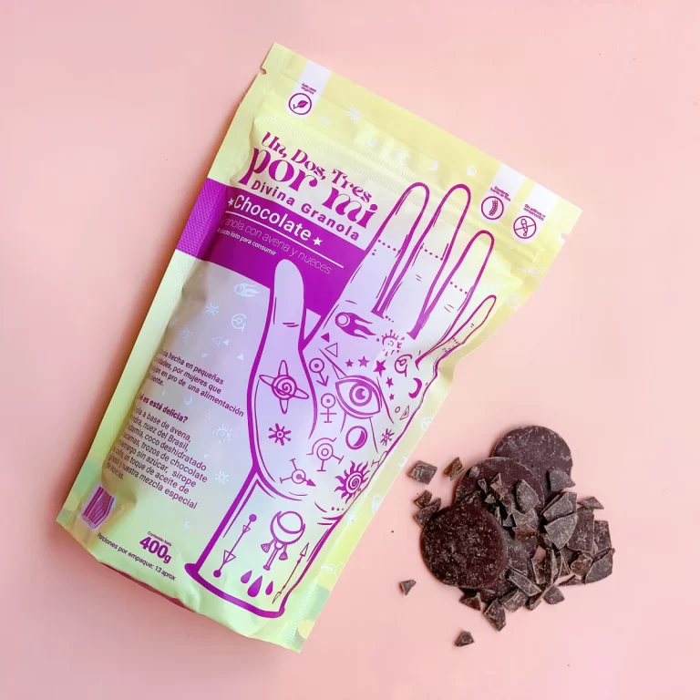 Divina Granola sabor Chocolate, empaque de 400 gramos