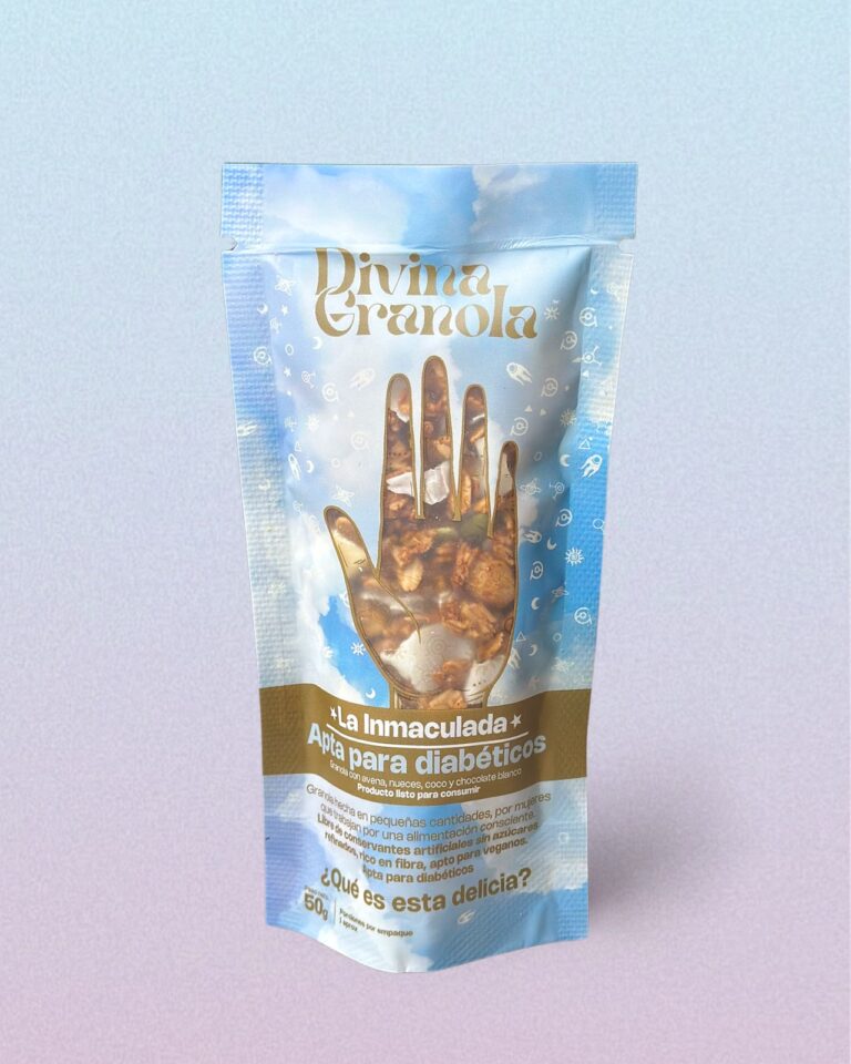 Mini Divina Granola La Inmaculada, apta para diabéticos, 50 gramos